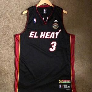Dwayne Wade Latin Nights Adidas Swingman Jersey